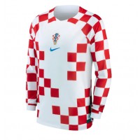 Pánský Fotbalový dres Chorvatsko MS 2022 Domácí Dlouhý Rukáv
